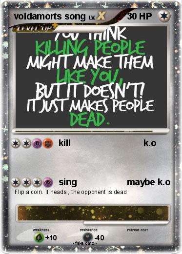 Pokemon voldamorts song