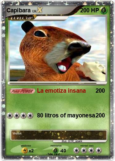 Pokemon Capibara