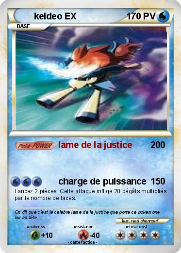 Pokemon keldeo EX