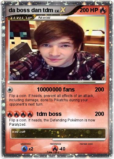 Pokemon da boss dan tdm