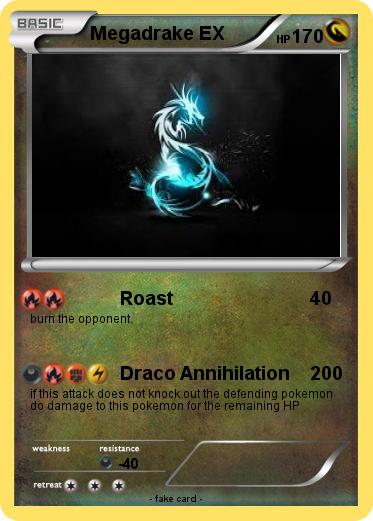 Pokemon Megadrake EX