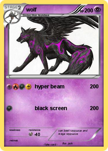 Pokemon wolf