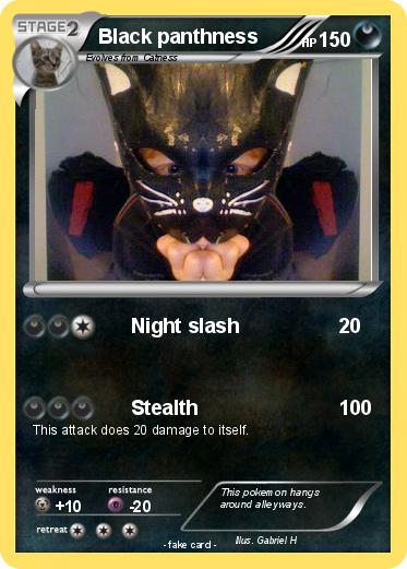 Pokemon Black panthness