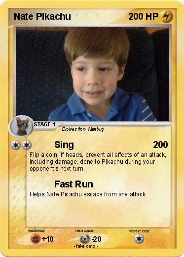 Pokemon Nate Pikachu