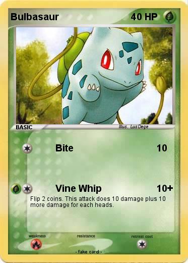 Pokemon Bulbasaur