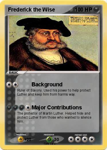 Pokemon Frederick the Wise