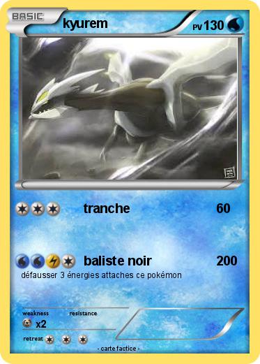 Pokemon kyurem