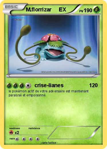 Pokemon M.florrizar     EX