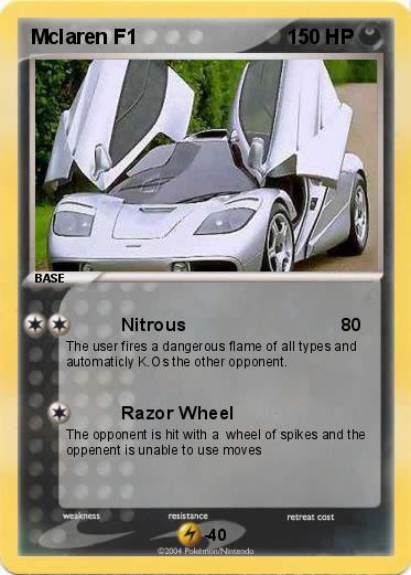 Pokemon Mclaren F1