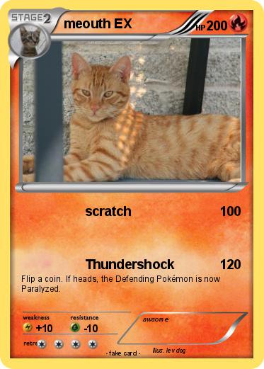Pokemon meouth EX