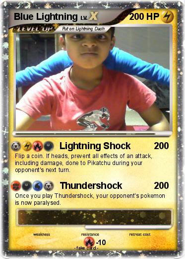Pokemon Blue Lightning