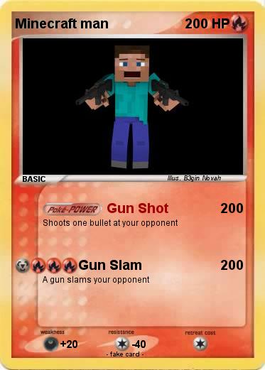Pokemon Minecraft man