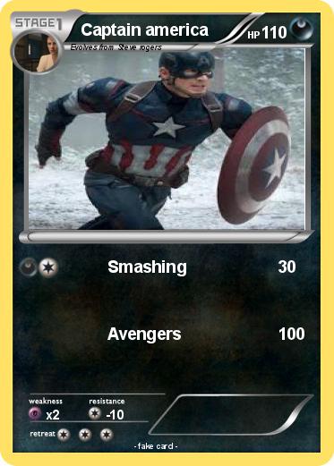 Pokemon Captain america