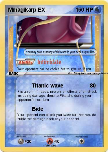 Pokemon Mmagikarp EX