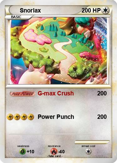Pokemon Snorlax