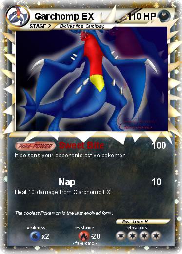 Pokemon Garchomp EX