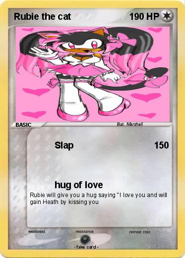 Pokemon Rubie the cat
