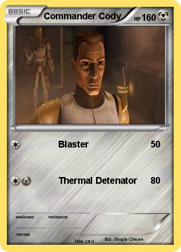 Pokemon Commander Cody