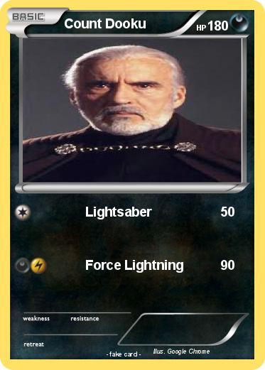 Pokemon Count Dooku