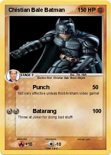 Pokemon Chistian Bale Batman