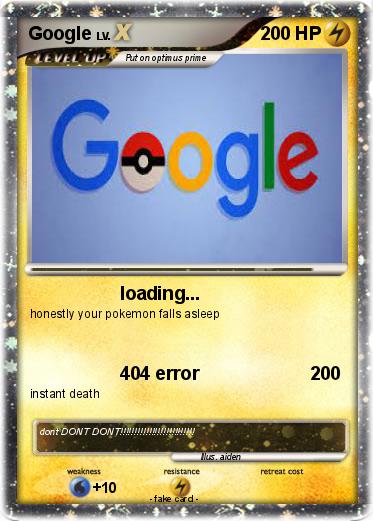 Pokemon Google