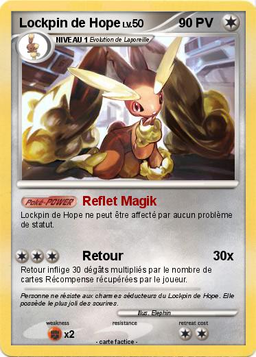 Pokemon Lockpin de Hope