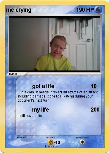 Pokemon me crying