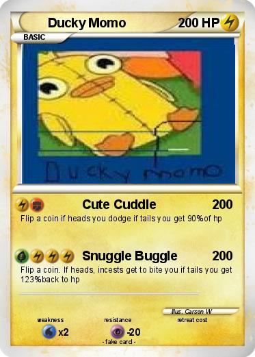 Pokemon Ducky Momo