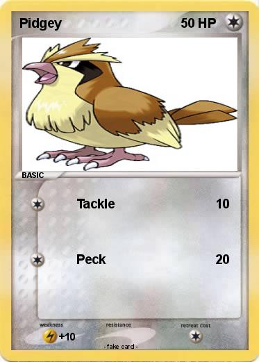 Pokemon Pidgey