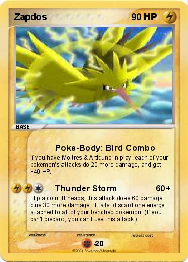 Pokemon Zapdos