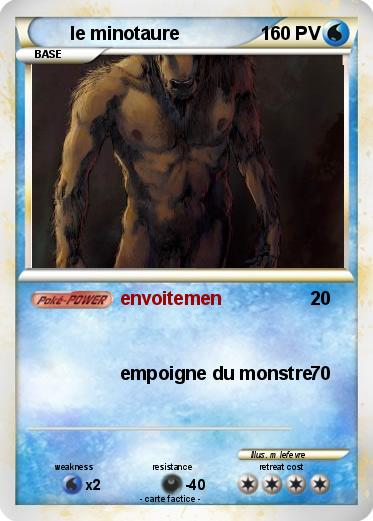 Pokemon le minotaure