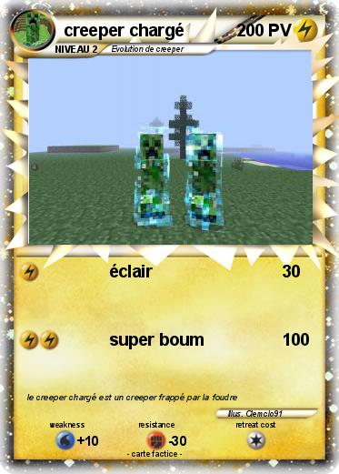Pokemon creeper chargé