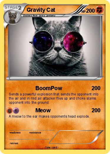 Pokemon Gravity Cat