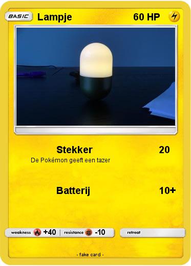 Pokemon Lampje