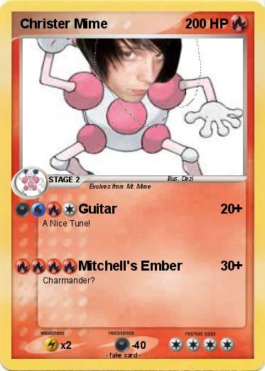 Pokemon Christer Mime