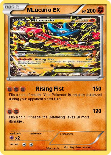 Pokemon MLucario EX
