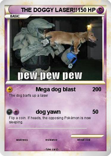 Pokemon THE DOGGY LASER!!