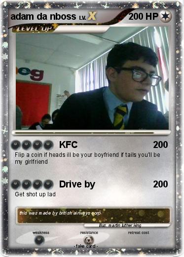Pokemon adam da nboss