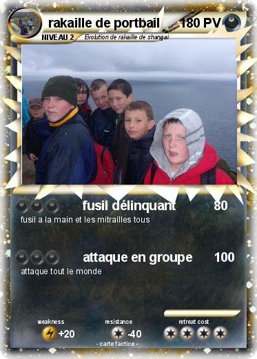 Pokemon rakaille de portbail