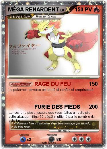 Pokemon MÉGA RENARDENT
