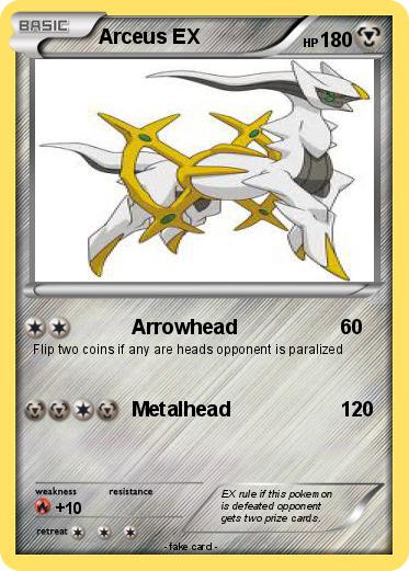 Pokemon Arceus EX