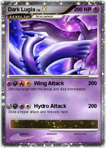 Pokemon Dark Lugia