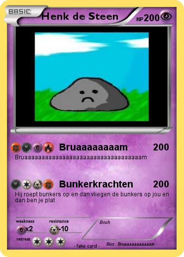 Pokemon Henk de Steen