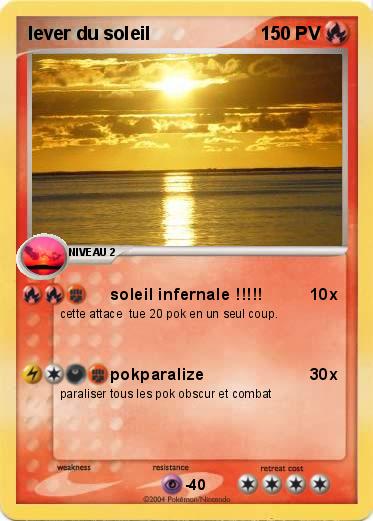 Pokemon lever du soleil