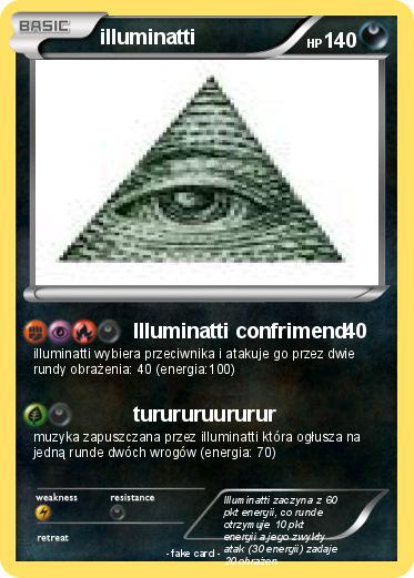 Pokemon illuminatti