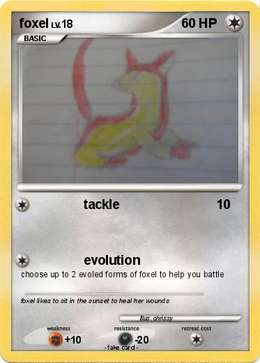 Pokemon foxel