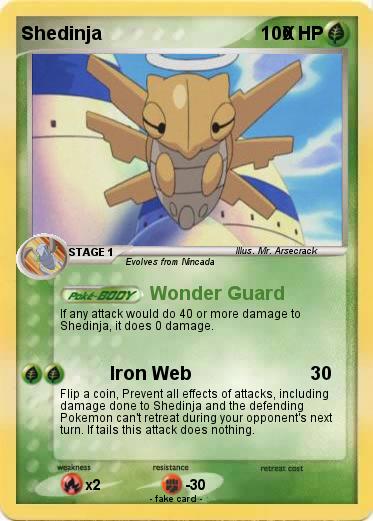 Pokemon Shedinja                                    X