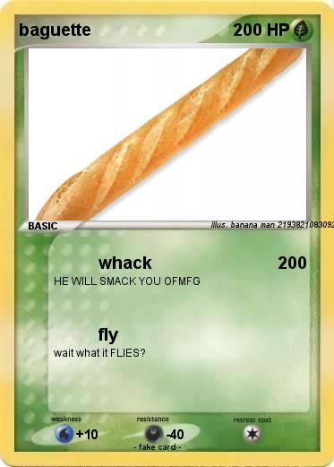 Pokemon baguette