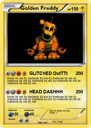 Pokemon Golden Freddy