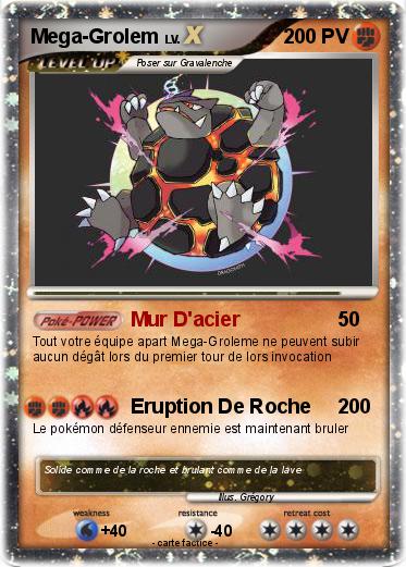 Pokemon Mega-Grolem